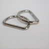 AUS 080624 6x D-Ring 30 mm silber Stahl D-Ringe