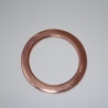 Metall-Ring rosegold glänzend 30 mm Innendurchmesser RESTMENGE