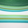 Webband Stripes water Streifen blau azur grün