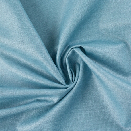 beschichtete Baumwolle uni hellblau blau einfarbig Luisa RE