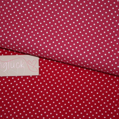 Baumwolle Pünktchen cherry rot Dots AU Maison