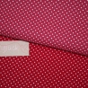 Baumwolle Pünktchen cherry rot Dots AU Maison