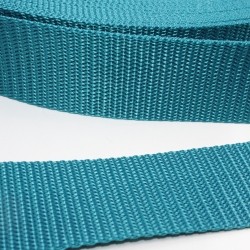 Gurtband 40 mm petrol 1,4 mm stark