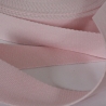 Gurtband Baumwolle 40 mm rosa Baumwoll-Gurtband RESTmenge