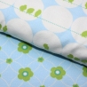 95 cm Jersey Blomma blue lillestoff Blumen blau 