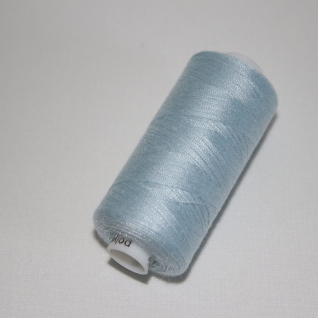 Nähgarn eisblau 500 m - Polyester Garn hellblau RE
