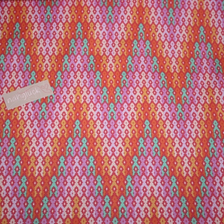 REST 90 cm Baumwolle Chipper The Wanderer Tula Pink mint orange