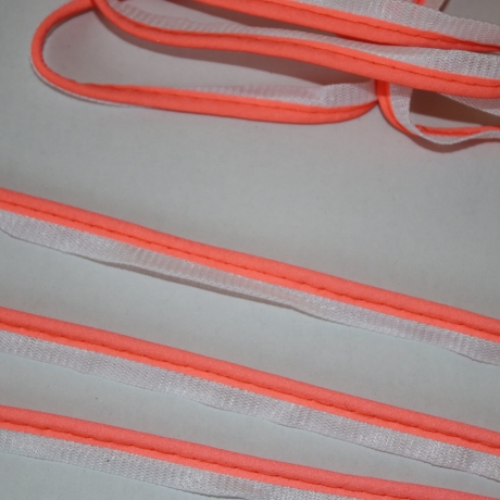 Paspelband neonorange reflektierend Reflektor neon orange