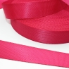 Gurtband 25 mm pink himbeere edel - 1 mm stark