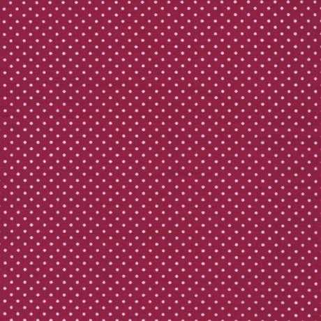 Baumwolle Pünktchen cherry rot Dots AU Maison