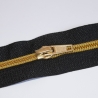 7x Zipper gold Schieber Autolock 5mm Reißverschluss LETZTEN
