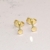 3mm Ohrstecker Super Mini Goldpunkt 333er Gelbgold