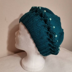 Baskenmütze /Mütze / Beanie Gr. L/XL