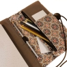 Organizer Canvas taube - Kalenderhülle mit Federmäppchen
