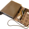Organizer Canvas taube - Kalenderhülle mit Federmäppchen