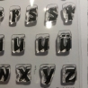 Stempel Set,Alphabet Kleinb l-z,Design Heim, A7 /74 x105mm, 26-