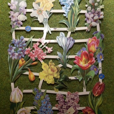 Poesiebilder Frühling Blumen, ohne Glitter 7413, Ernst Freihoff