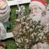 Glanzbilder Nostalgie Weihnachtsmann, ohne Glitter 7417