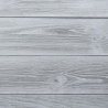 Schreibtischunterlage XXL – Graue Holzbretter Hintergrund – 100 x 50 cm – Schreibunterlage für Kinder aus erstklassigem Premium Vinyl