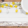Tischset - Platzset für Ostern Schönes Osterarrangement mit Mini-Eiern 12 Stück 44x32 cm Tischdekoration aus Papier in Aufbewahrungsmappe