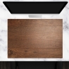 Schreibtischunterlage – Holzplatte – 70 x 50 cm – Schreibunterlage aus erstklassigem Premium Vinyl – Made in Germany