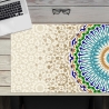Schreibtischunterlage –  Farbiges Mosaik – 60 x 40 cm – Schreibunterlage aus erstklassigem Premium Vinyl – Made in Germany