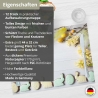 12 Tischsets - Schönes Osterarrangement mit Zuckergebäck - aus extra dickem Naturpapier - Hergestellt in Deutschland