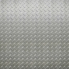 Schreibtischunterlage – Stahlblech Riffel Muster – 70 x 50 cm – Schreibunterlage aus erstklassigem Premium Vinyl – Made in Germany
