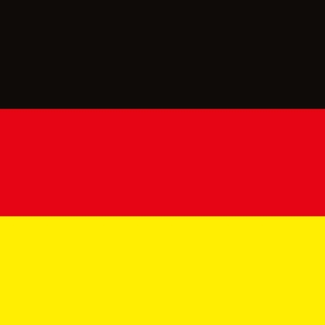 Schreibtischunterlage – Flagge Deutschland – 70 x 50 cm – Schreibunterlage für Kinder aus erstklassigem Premium Vinyl – Made in Germany