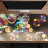 Schreibtischunterlage XXL – Schimmernde Seifenblasen – 100 x 50 cm – Schreibunterlage für Kinder aus erstklassigem Premium Vinyl