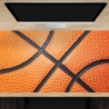 Schreibtischunterlage XXL – Basketball – 100 x 50 cm – Schreibunterlage für Kinder aus erstklassigem Premium Vinyl – Made in Germany