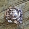 Besteckschmuck Ring,Silber 800/, Hildesheimer Rose