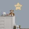Wandlampe Stern Kinderzimmer personalisierte Lampe mit Namen Nachtlicht Leuchte Wandleuchte Dekoration Jungen Mädchen Baby Schlummerlicht