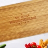 Schneidebrett personalisiert Gravur Bambus o. Buche GRILLER Holzschneidebrett individuell graviert Namen Küchenbrett Grillbrett Geschenk