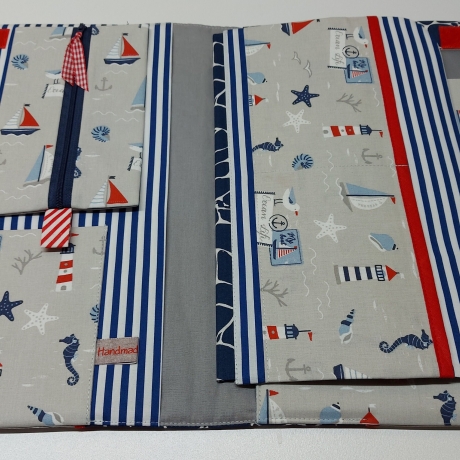 Praktische Maltasche/Zeichentasche für Kids - Ocean life