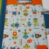 Sehr praktische Maltasche/Zeichentasche für Kids - kleine Roboter
