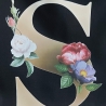 Beutel, Stoffbeutel, Beutel aus Canvas-8 Buchstaben  schwarz