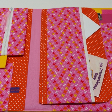 Niedliche Maltasche/Zeichentasche für Kids - Sternenblüten rosa