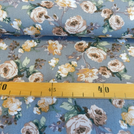 Baumwollstoff - romantisches Rosenarrangement - ab 25 cm