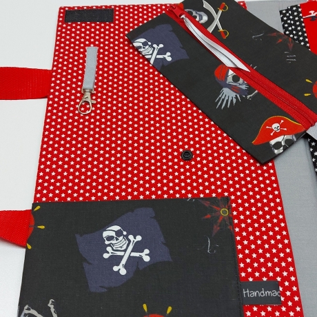 Niedliche Maltasche/Zeichentasche für Kids - Piraten