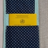 U-Hefthülle in blau/mint/grau - Hülle für Untersuchungsheft