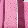 Maltasche/Zeichentasche für Kids-praktisch-Dreiecke rosa/beere