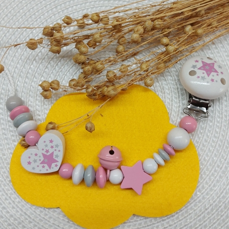 Mützchen Beanie Spucktuch Halstuch für Baby - Delphine rosa