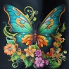 Beutel, Stoffbeutel, Beutel aus Canvas - Grundfarbe schwarz
