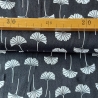 Baumwollstoff - Muster Punkt-Strich in schwarz/weiß - ab 25 cm