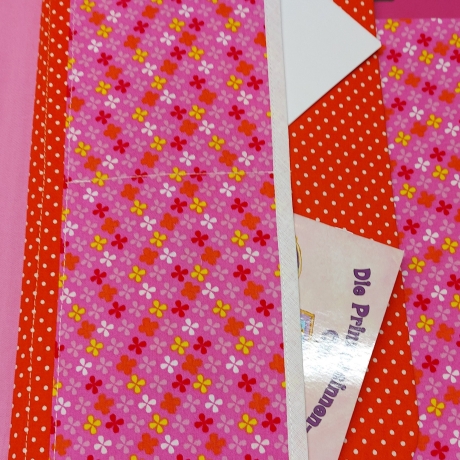 Niedliche Maltasche/Zeichentasche für Kids - Sternenblüten rosa
