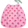Mützchen Beanie Spucktuch Halstuch für Baby - Delphine rosa