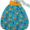 Mützchen Beanie Spucktuch Halstuch für Baby - kleine Füchse