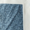 Wickelunterlage mit abstraktem Muster, wendbar, abziehbar - blau