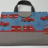 Trendige Maltasche/Zeichentasche für Kids - Feuerwehren